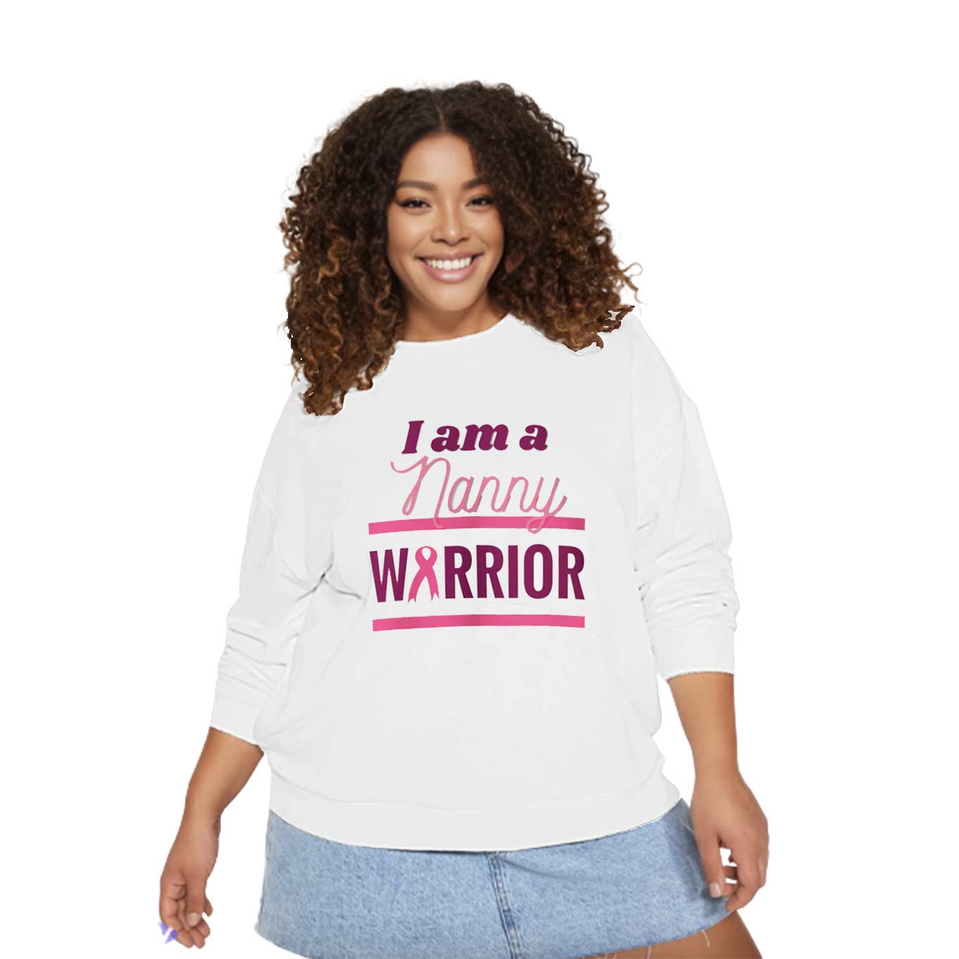 I am a Nanny Warrior - Crewneck Sweatshirt