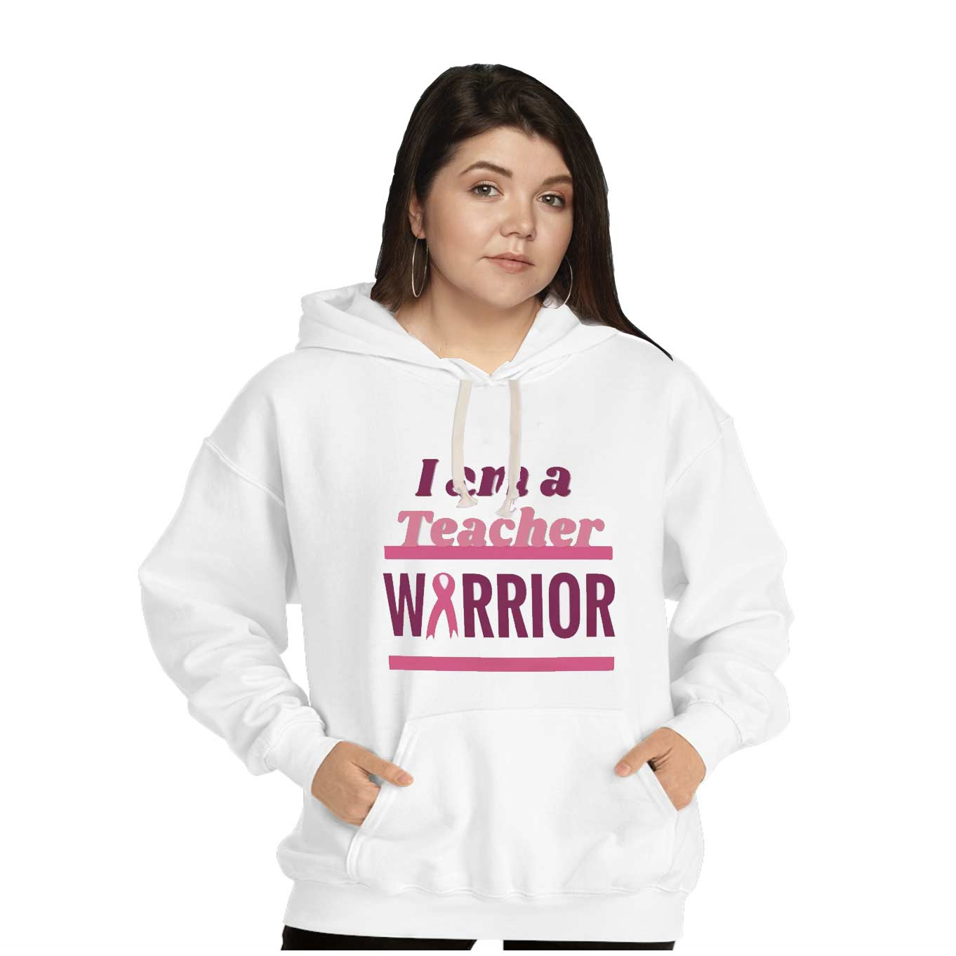 I am a Teacher Warrior - Pullover Hoodie (AOP)