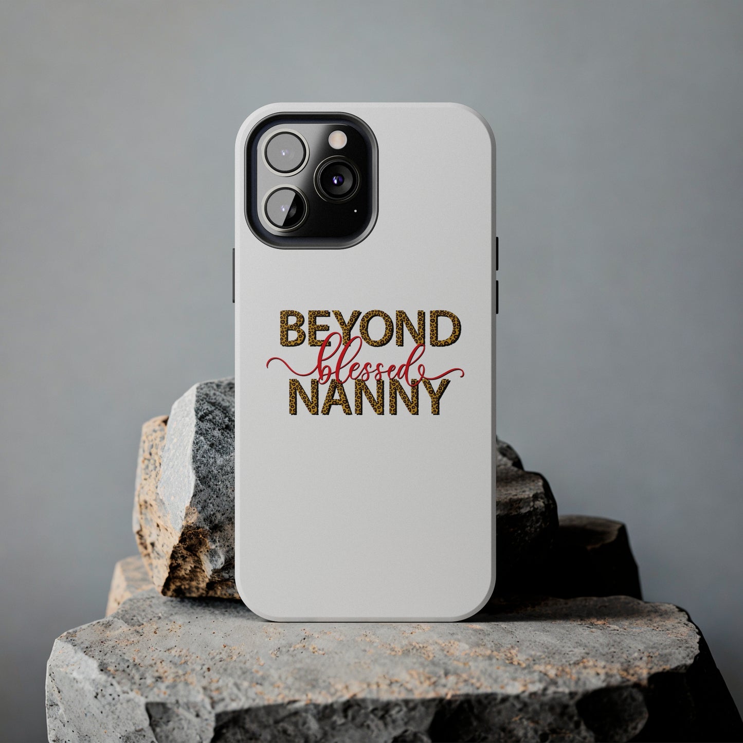 Beyond Blessed Nanny - Red - Tough iPhone Cases