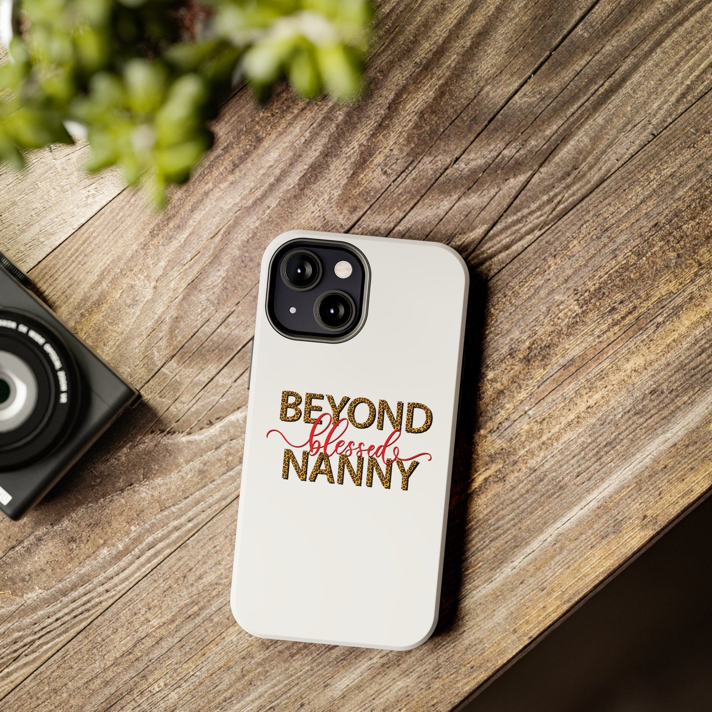Beyond Blessed Nanny - Red - Tough iPhone Cases