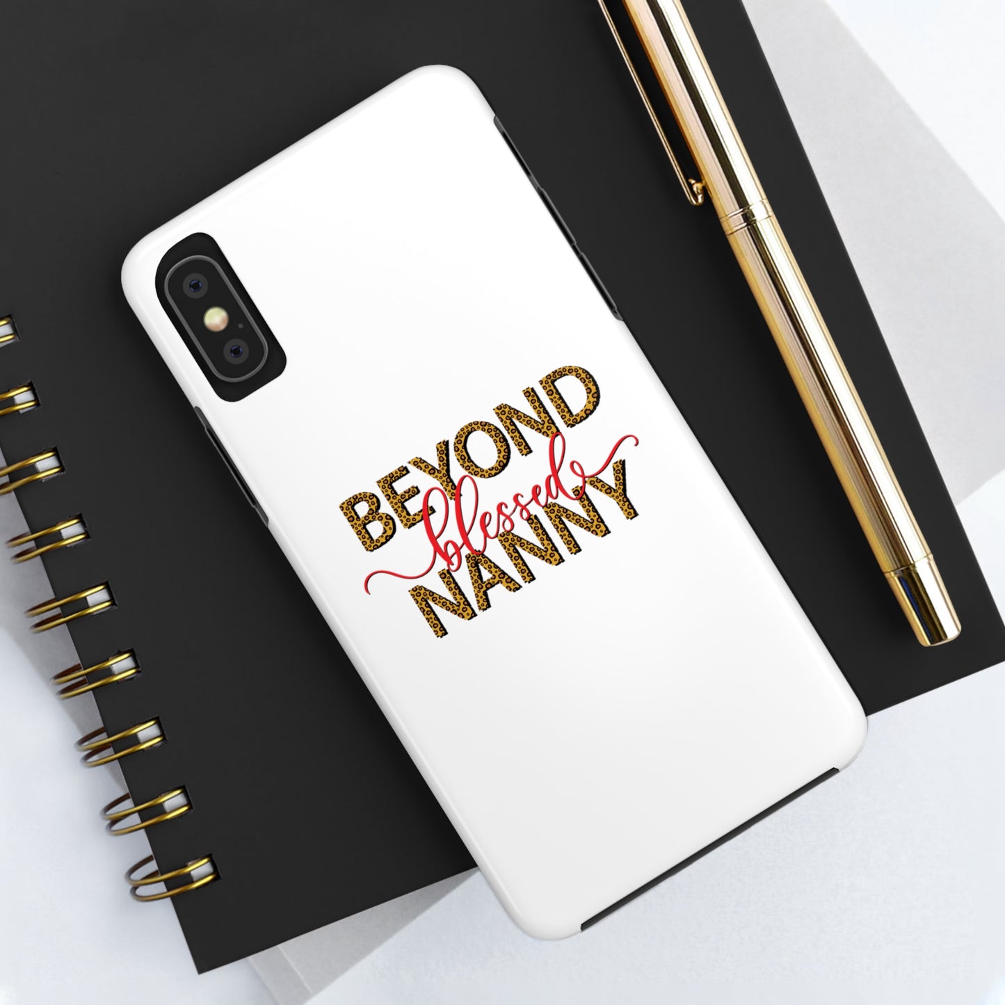 Beyond Blessed Nanny - Red - Tough iPhone Cases