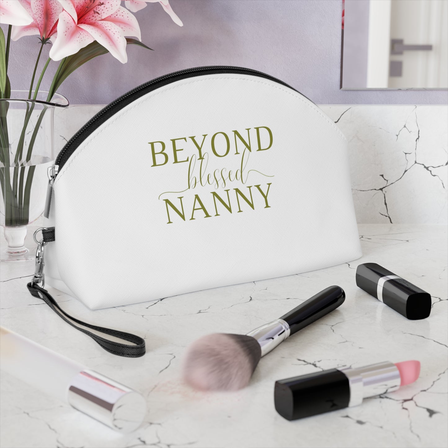 Beyond Blessed Nanny - Makeup Bag