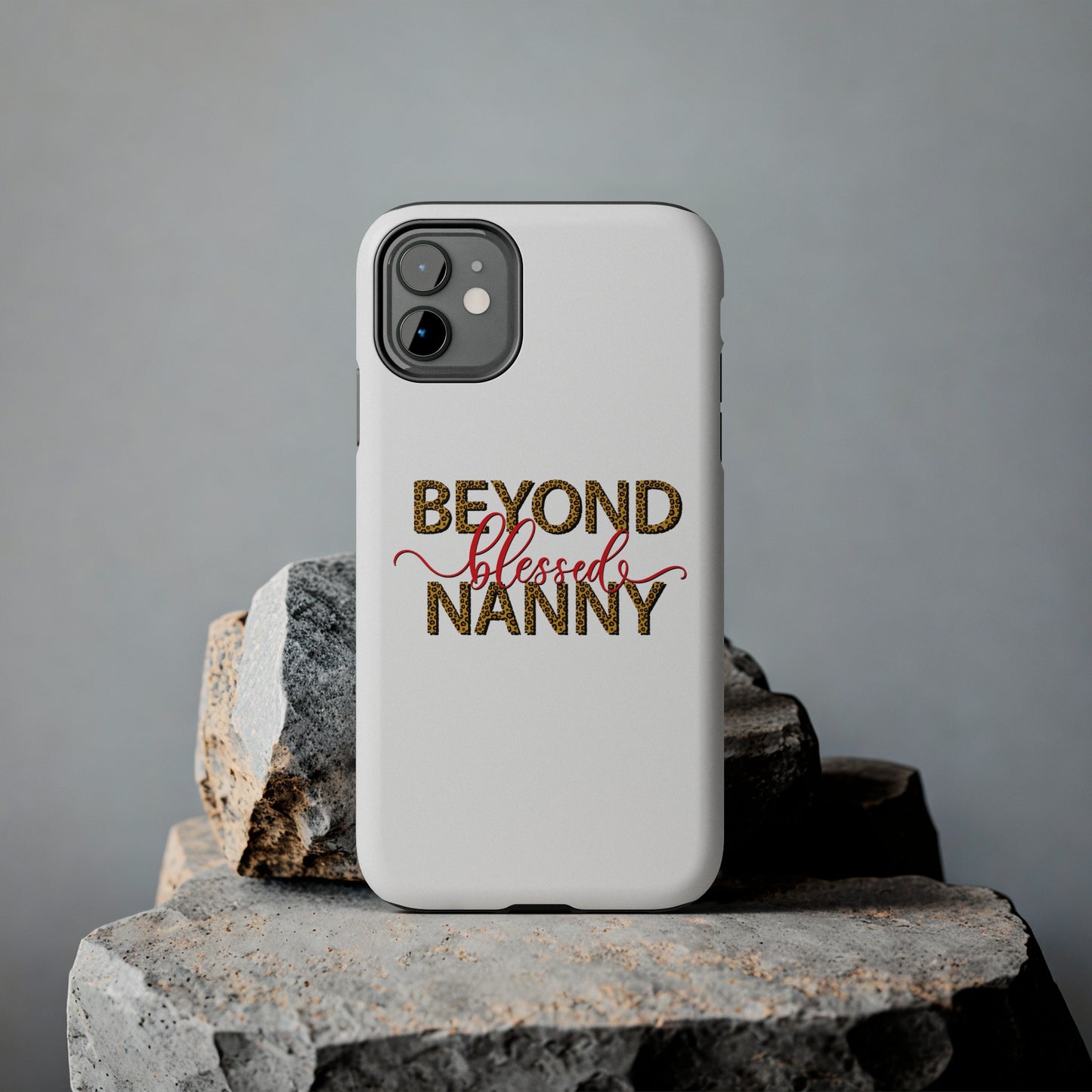 Beyond Blessed Nanny - Red - Tough iPhone Cases