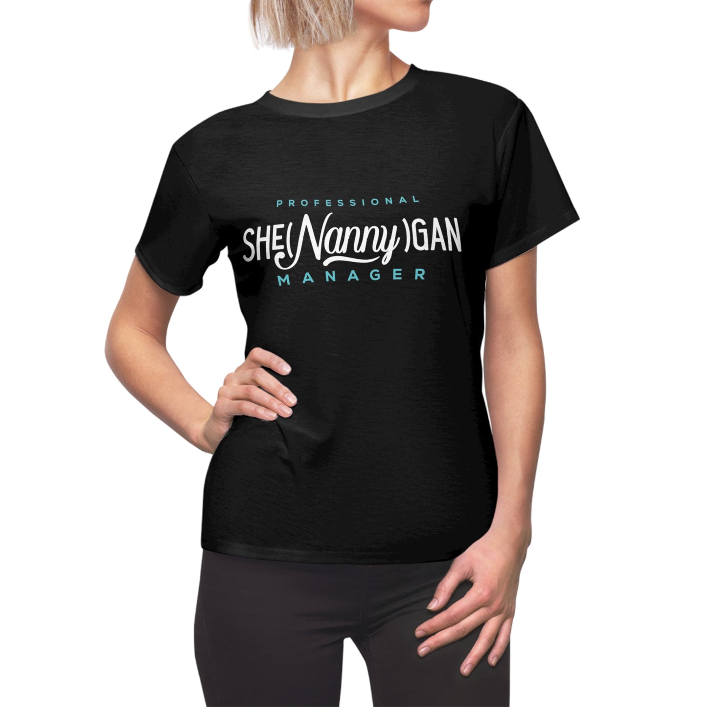 She Nanny Gan Manager Cut & Sew Tee (AOP)