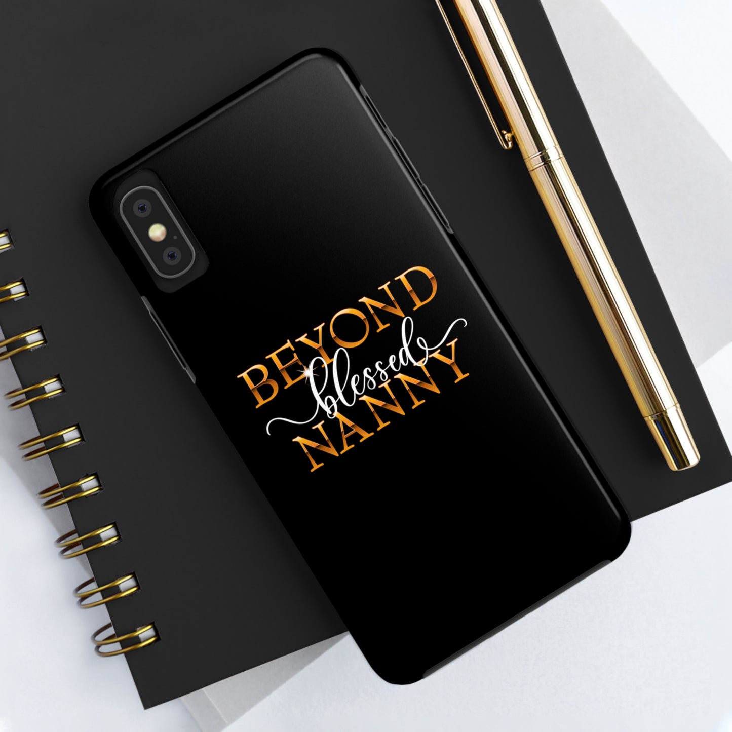 Beyond Blessed Nanny - White - Tough Phone Cases