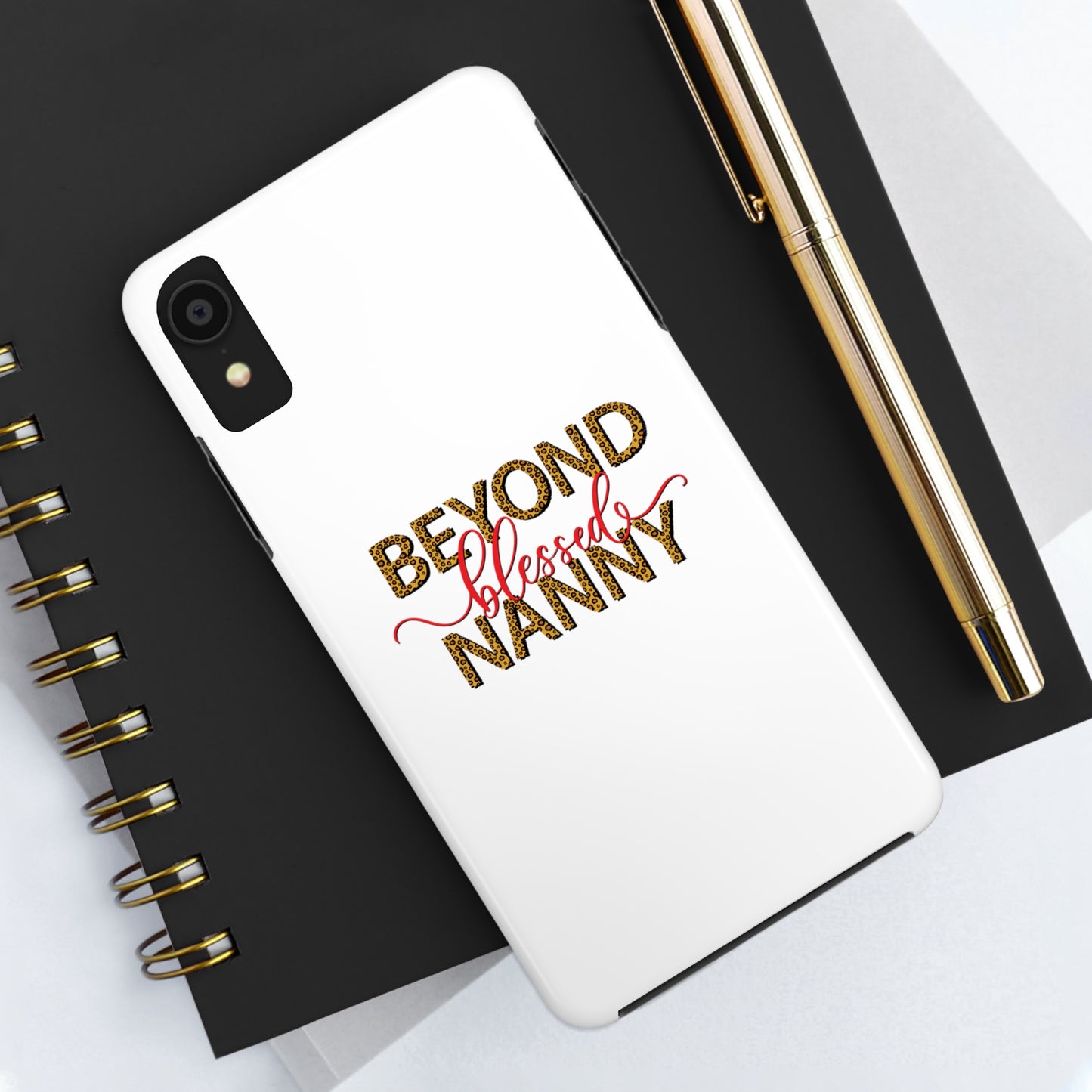 Beyond Blessed Nanny - Red - Tough iPhone Cases