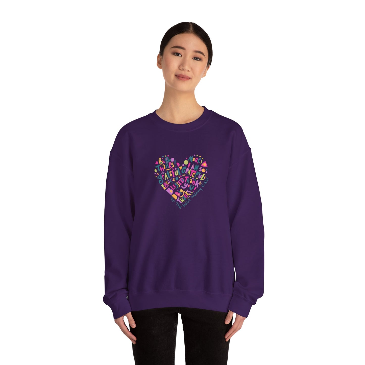 Best Nanny Ever Crewneck Sweatshirt