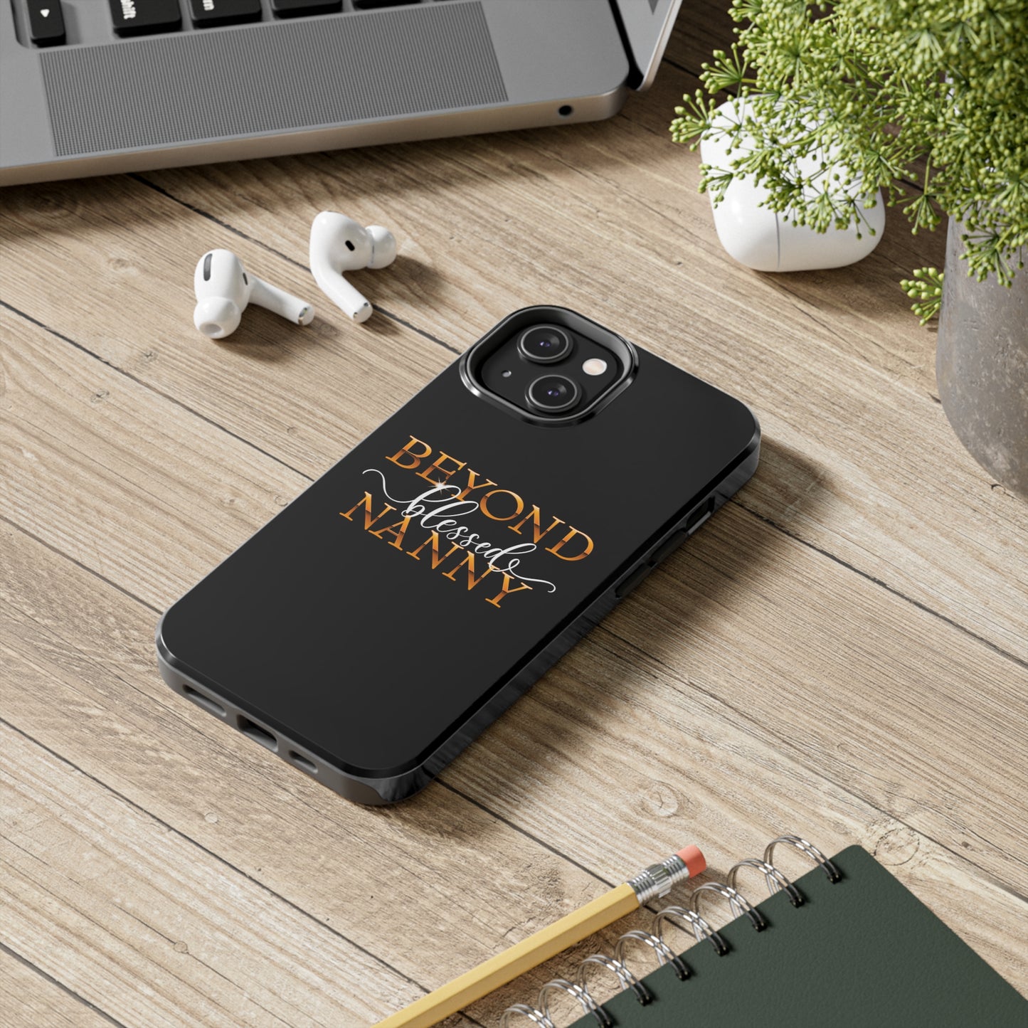 Beyond Blessed Nanny - White - Tough Phone Cases