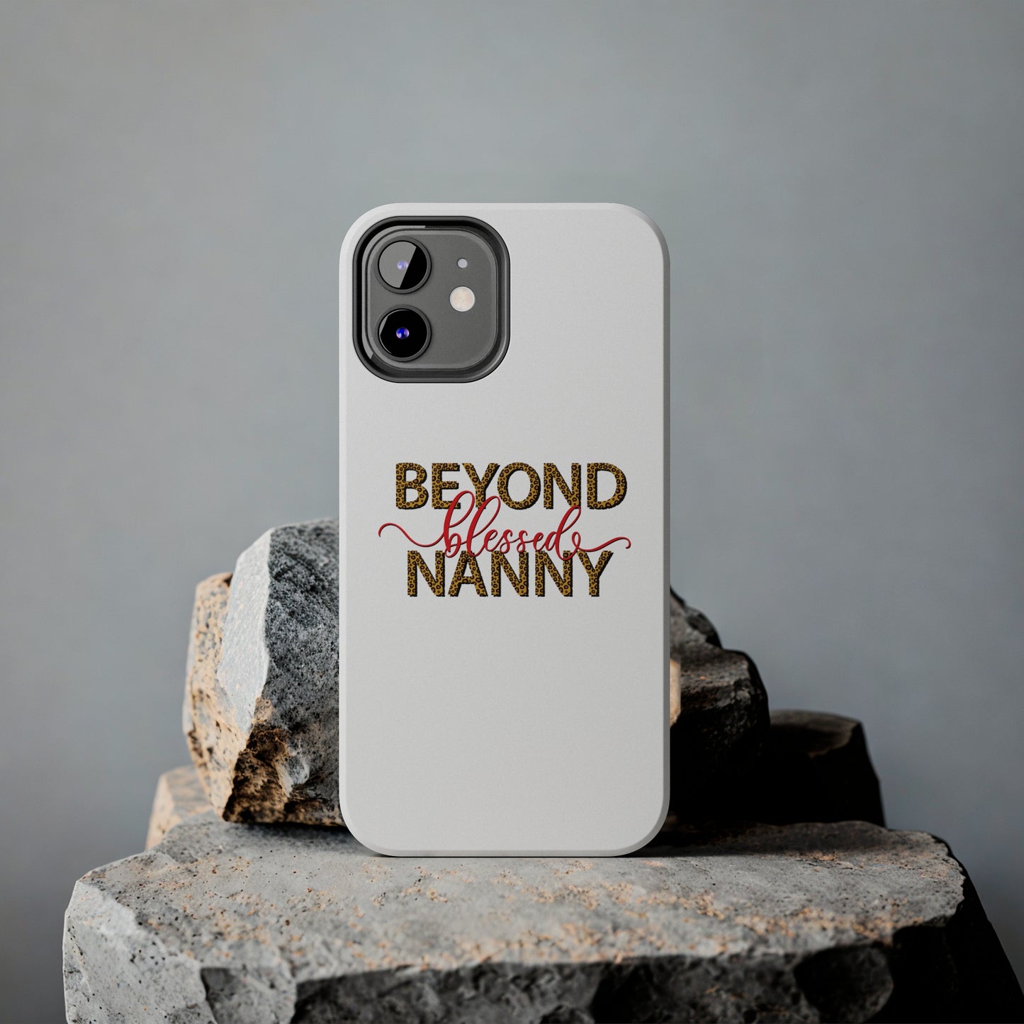 Beyond Blessed Nanny - Red - Tough iPhone Cases