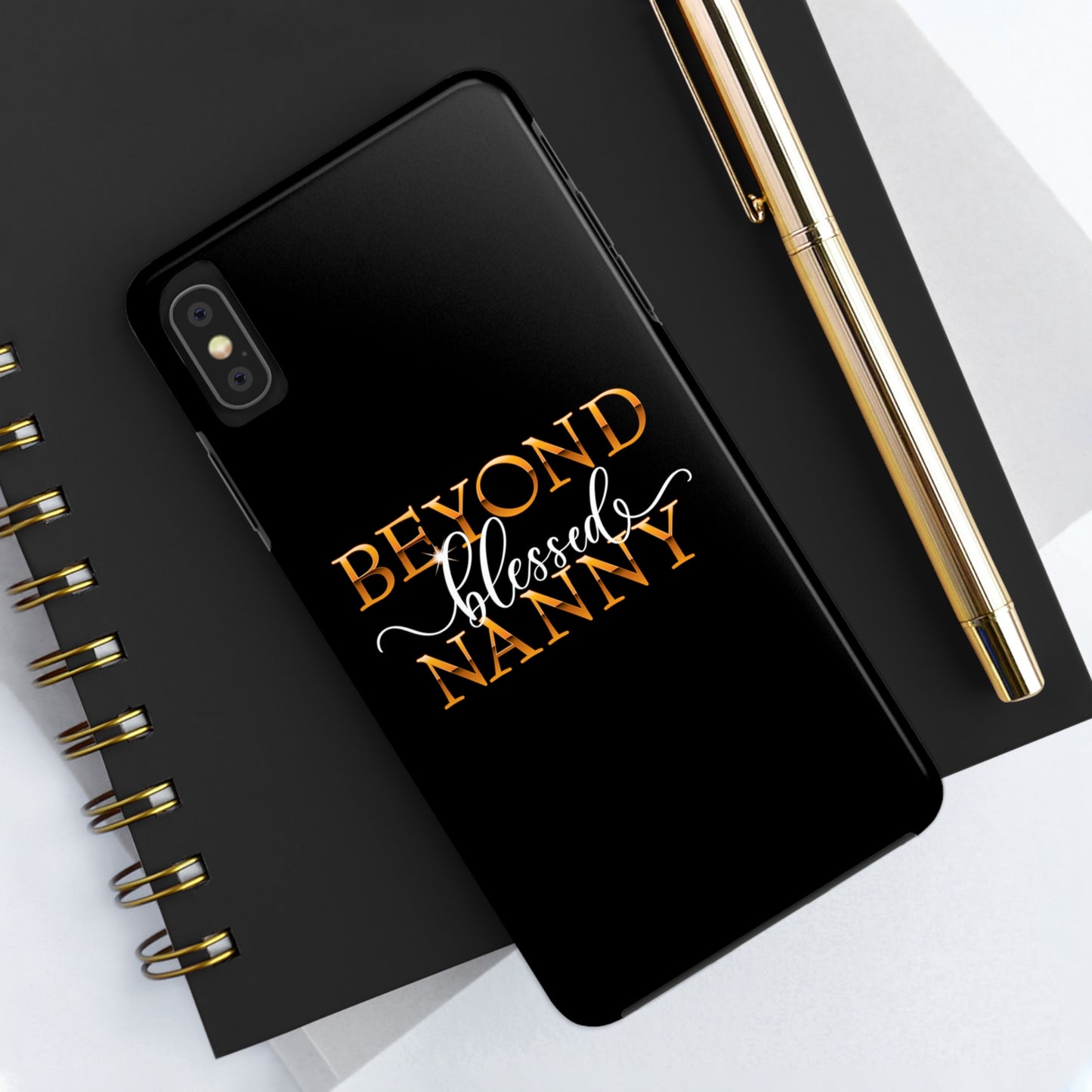 Beyond Blessed Nanny - White - Tough Phone Cases