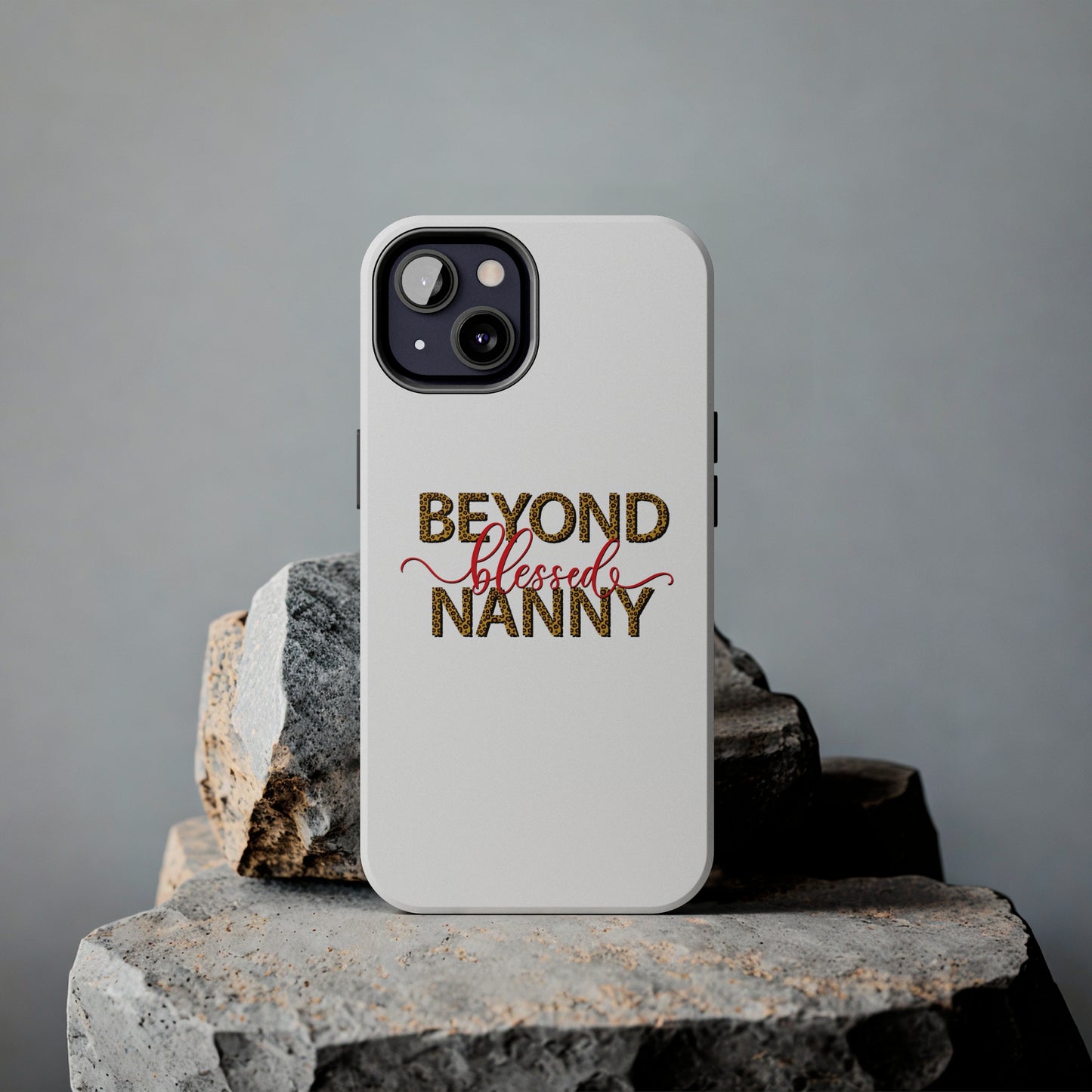 Beyond Blessed Nanny - Red - Tough iPhone Cases