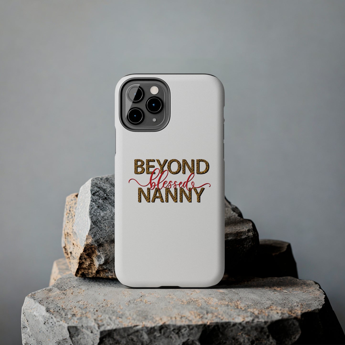 Beyond Blessed Nanny - Red - Tough iPhone Cases