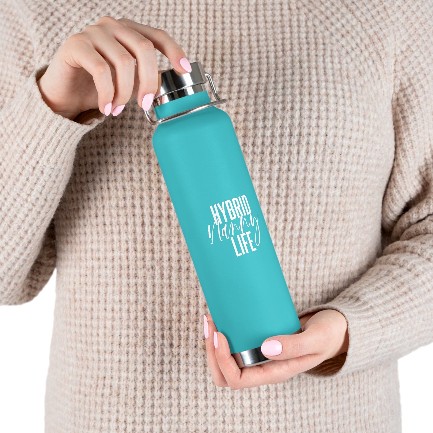 "Hybrid Nanny Life" Copper Vacuum Insulated Bottle, 22oz