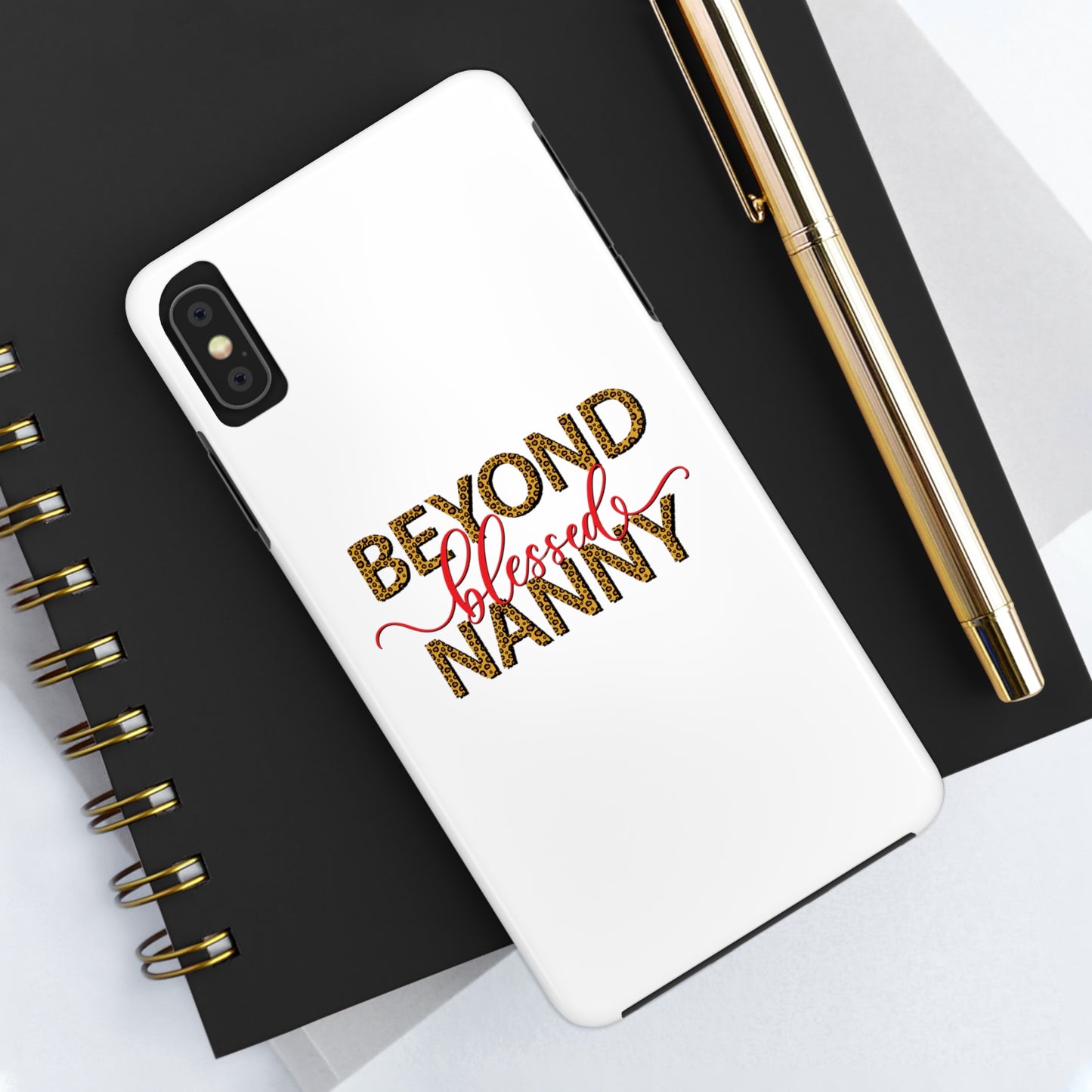 Beyond Blessed Nanny - Red - Tough iPhone Cases