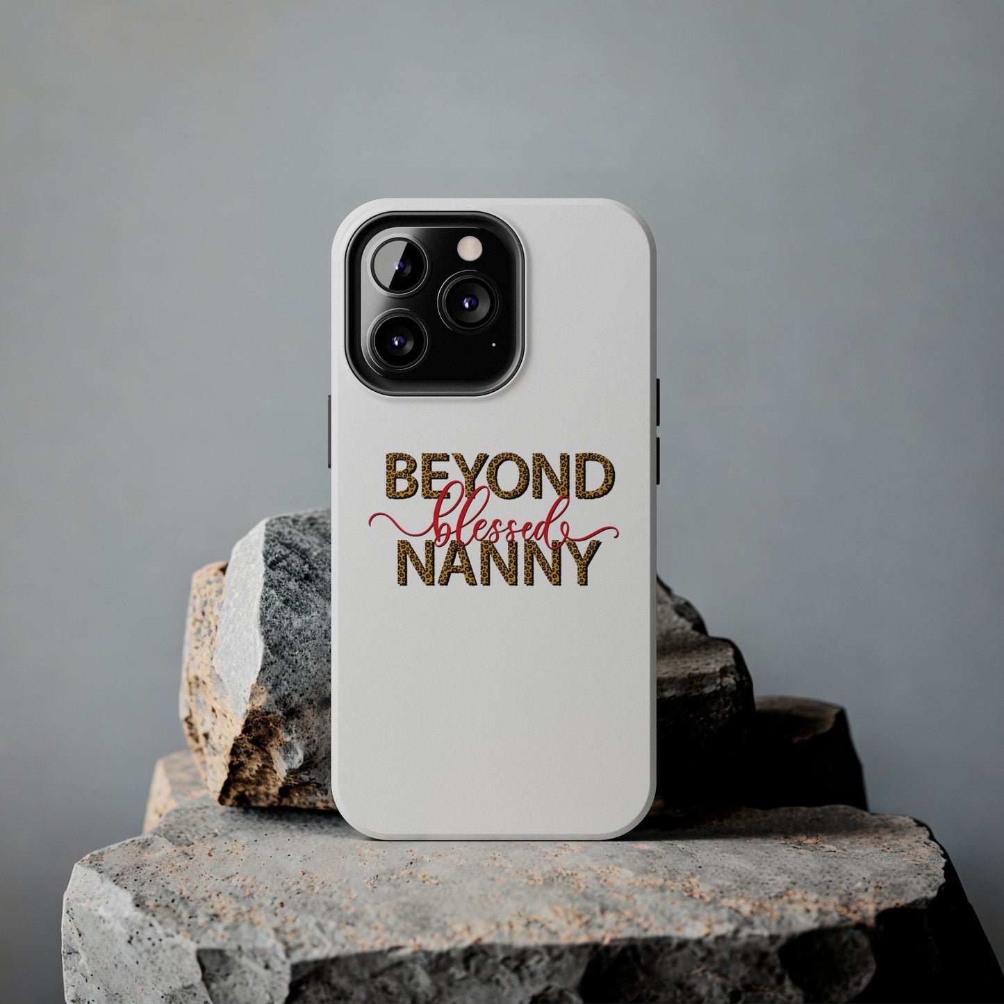 Beyond Blessed Nanny - Red - Tough iPhone Cases
