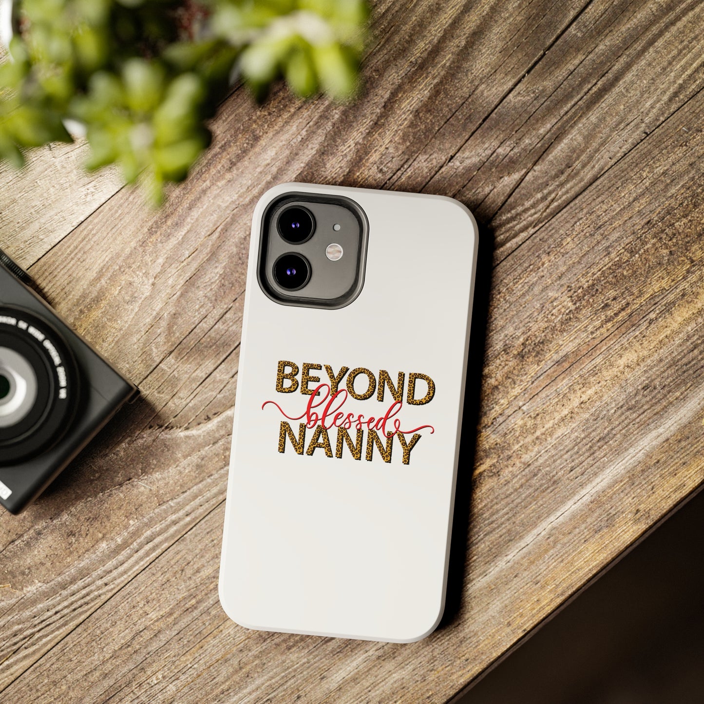 Beyond Blessed Nanny - Red - Tough iPhone Cases