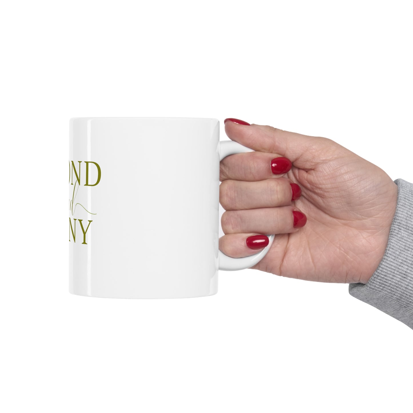 Beyond Blessed Nanny - Plain Ceramic Mug 11oz