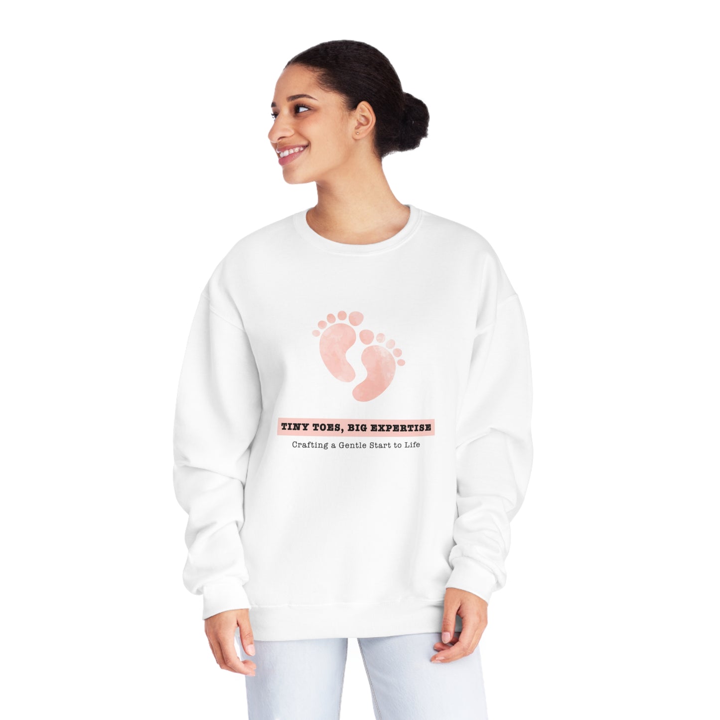 Tiny Toes Crewneck Sweatshirt