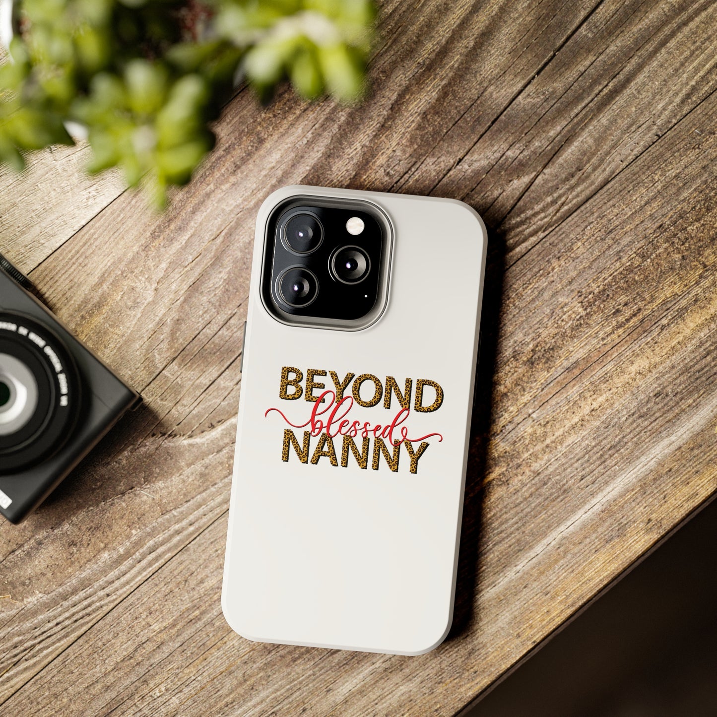 Beyond Blessed Nanny - Red - Tough iPhone Cases