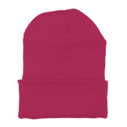 Personalized Design - Fuschia Knit Beanie