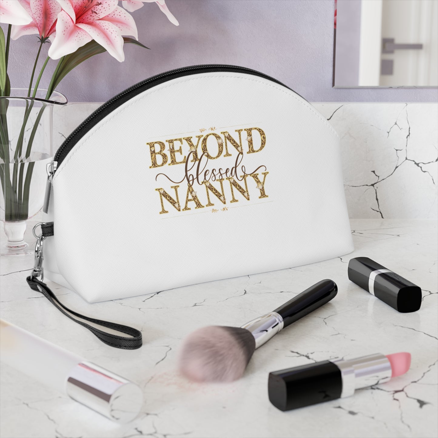 Beyond Blessed Nanny - Makeup Bag