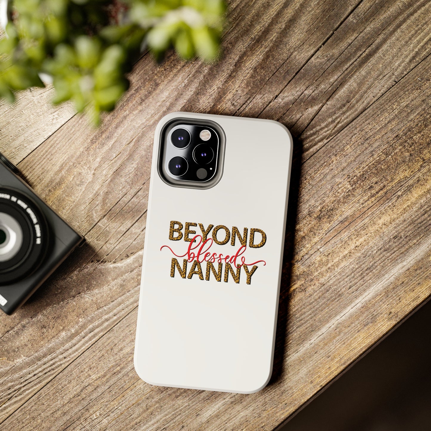Beyond Blessed Nanny - Red - Tough iPhone Cases