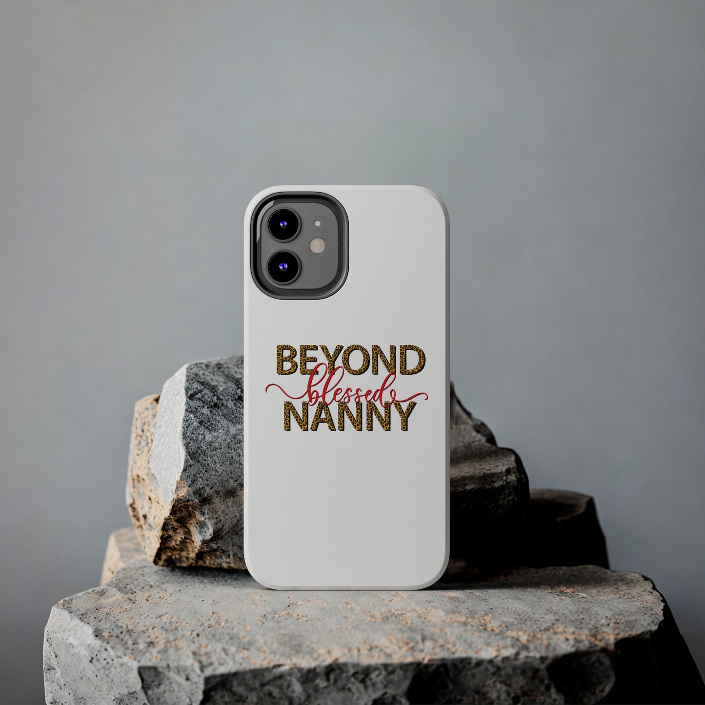 Beyond Blessed Nanny - Red - Tough iPhone Cases