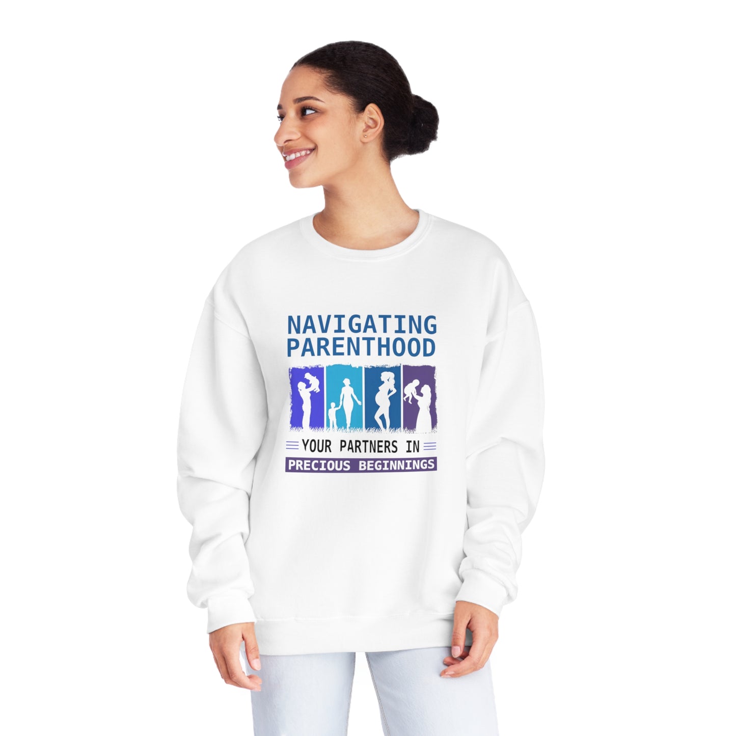 Navigating Parenthood Crewneck Sweatshirt