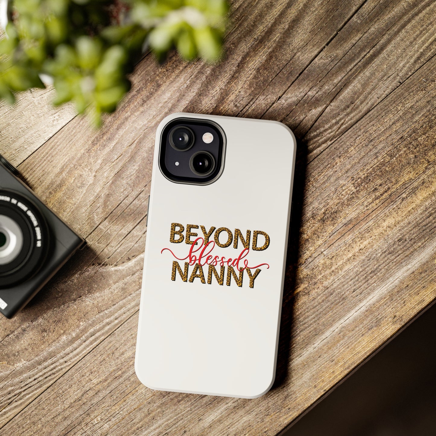 Beyond Blessed Nanny - Red - Tough iPhone Cases