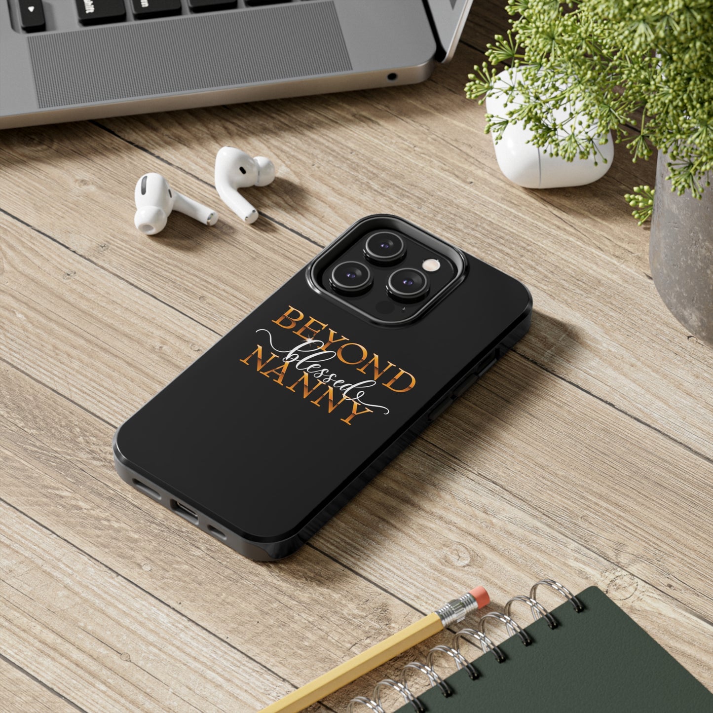 Beyond Blessed Nanny - White - Tough Phone Cases