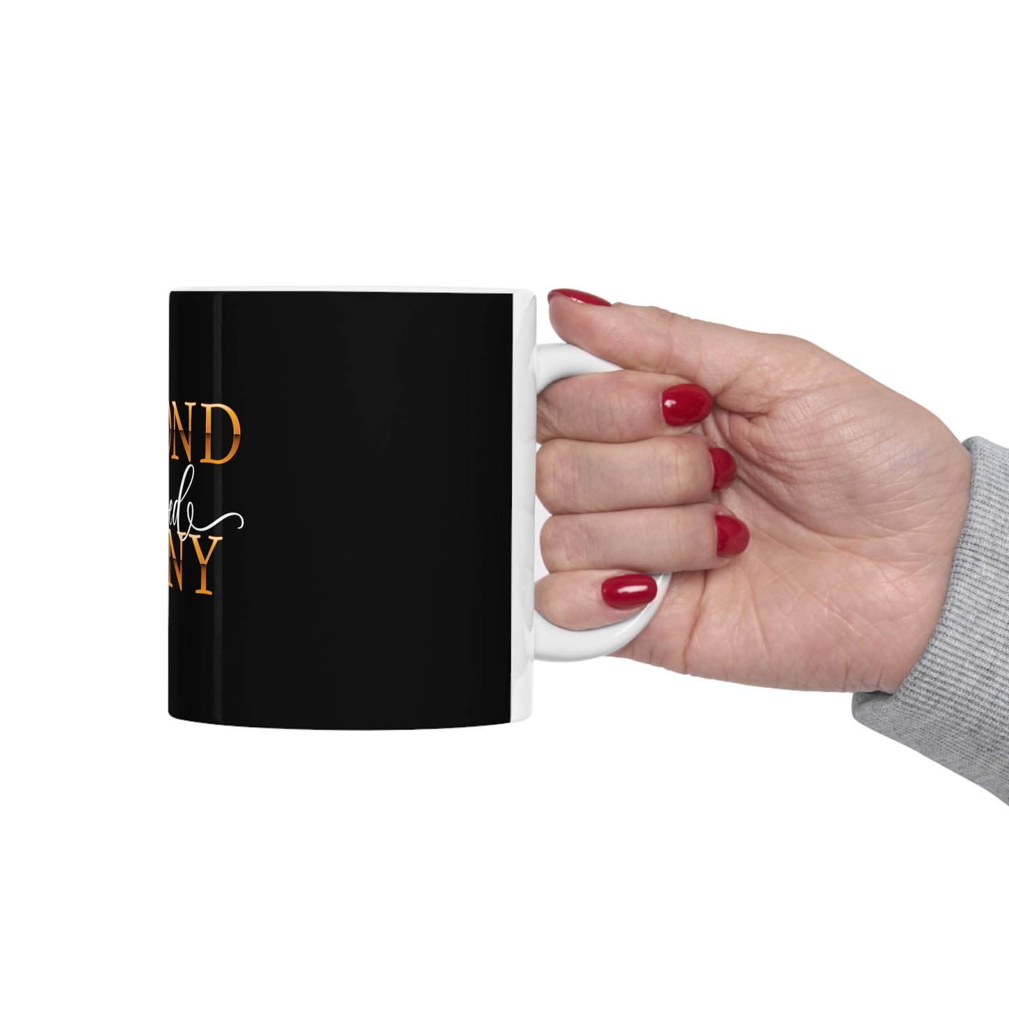 Beyond Blessed Nanny - White - Ceramic Mug 11oz