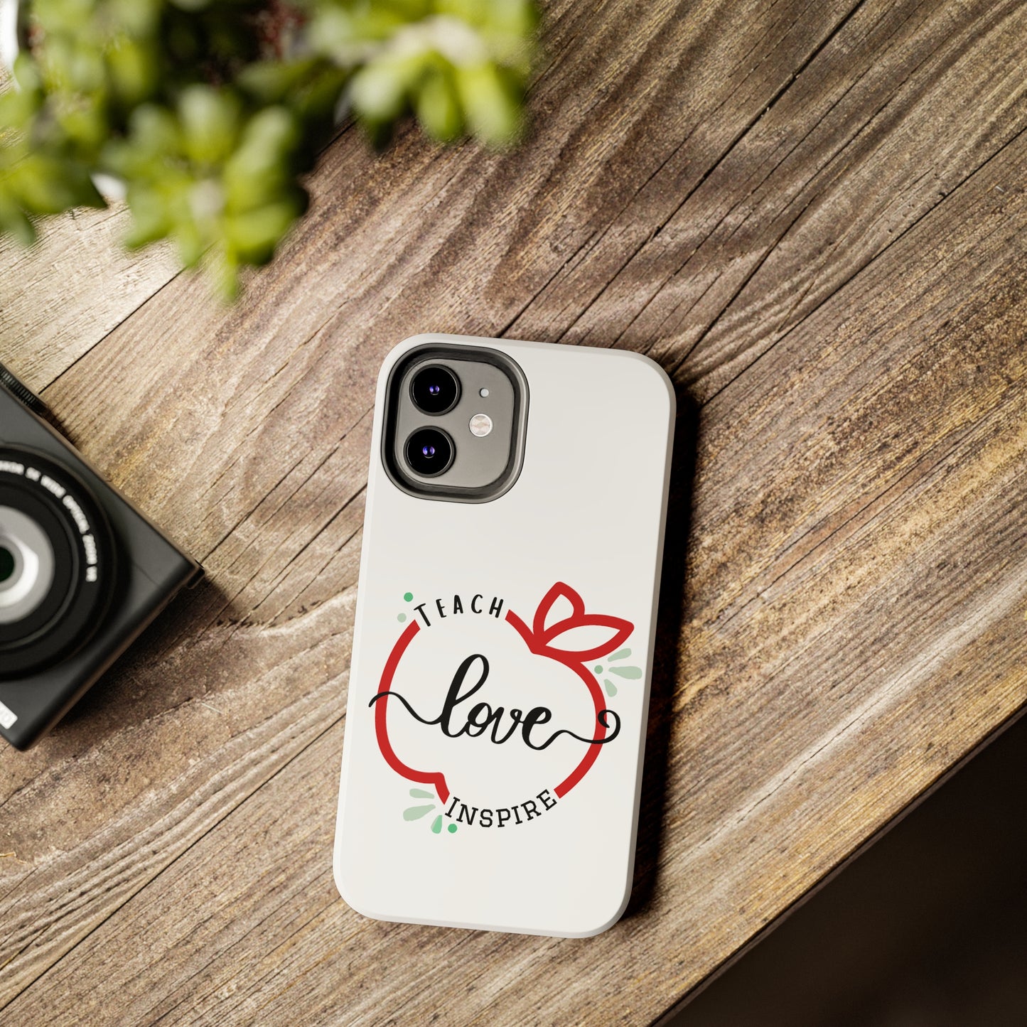 Teach Love Inspire iPhone Case
