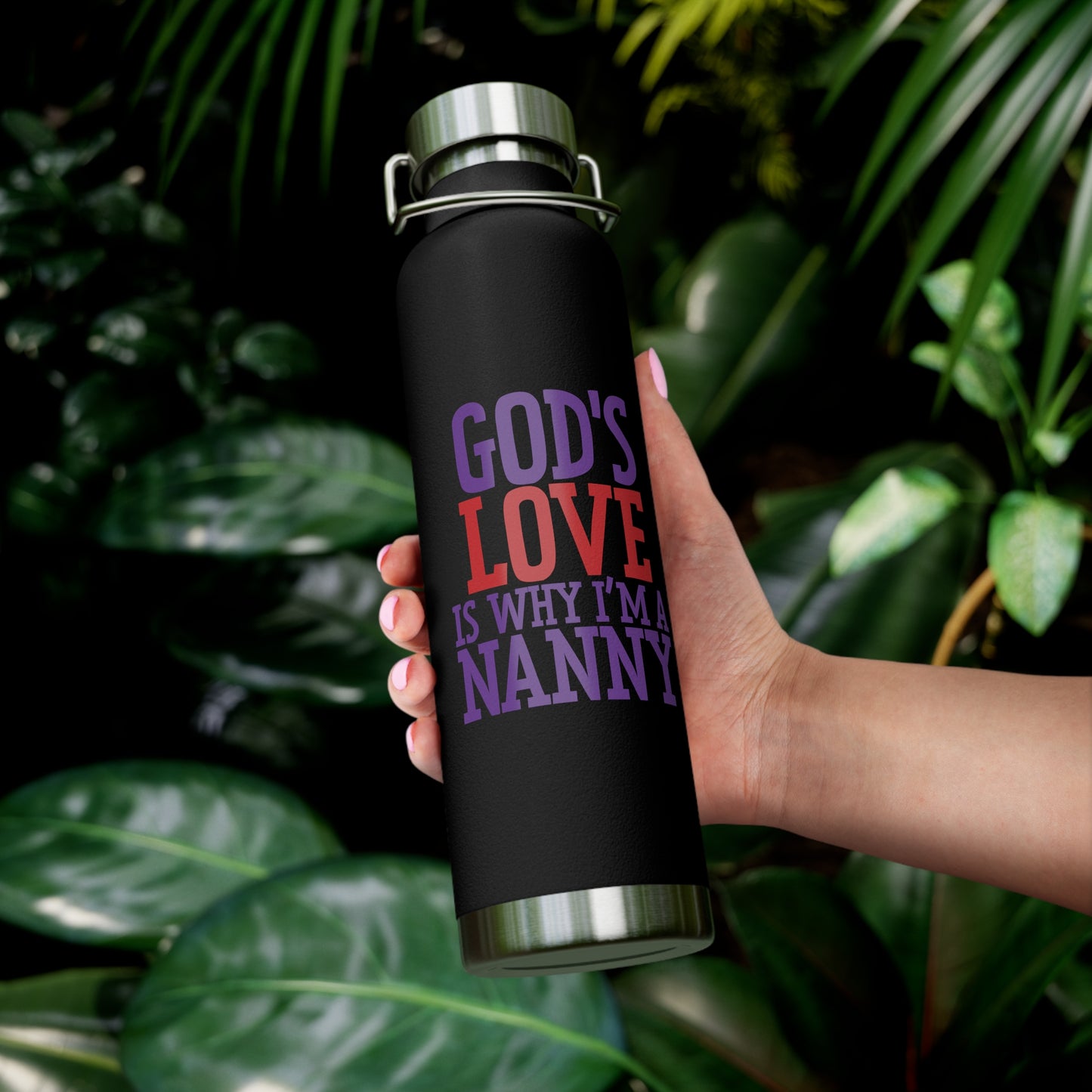 God's Love - Copper Vacuum Insulated Bottle, 22oz