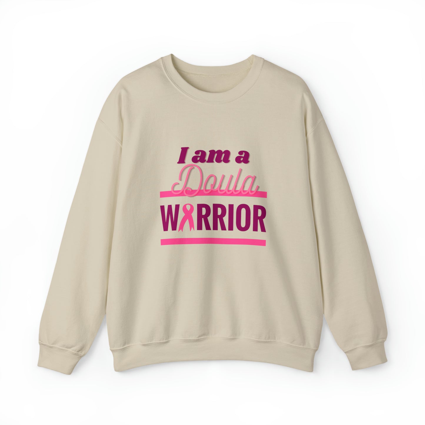 I am a Doula Warrior - Crewneck Sweatshirt