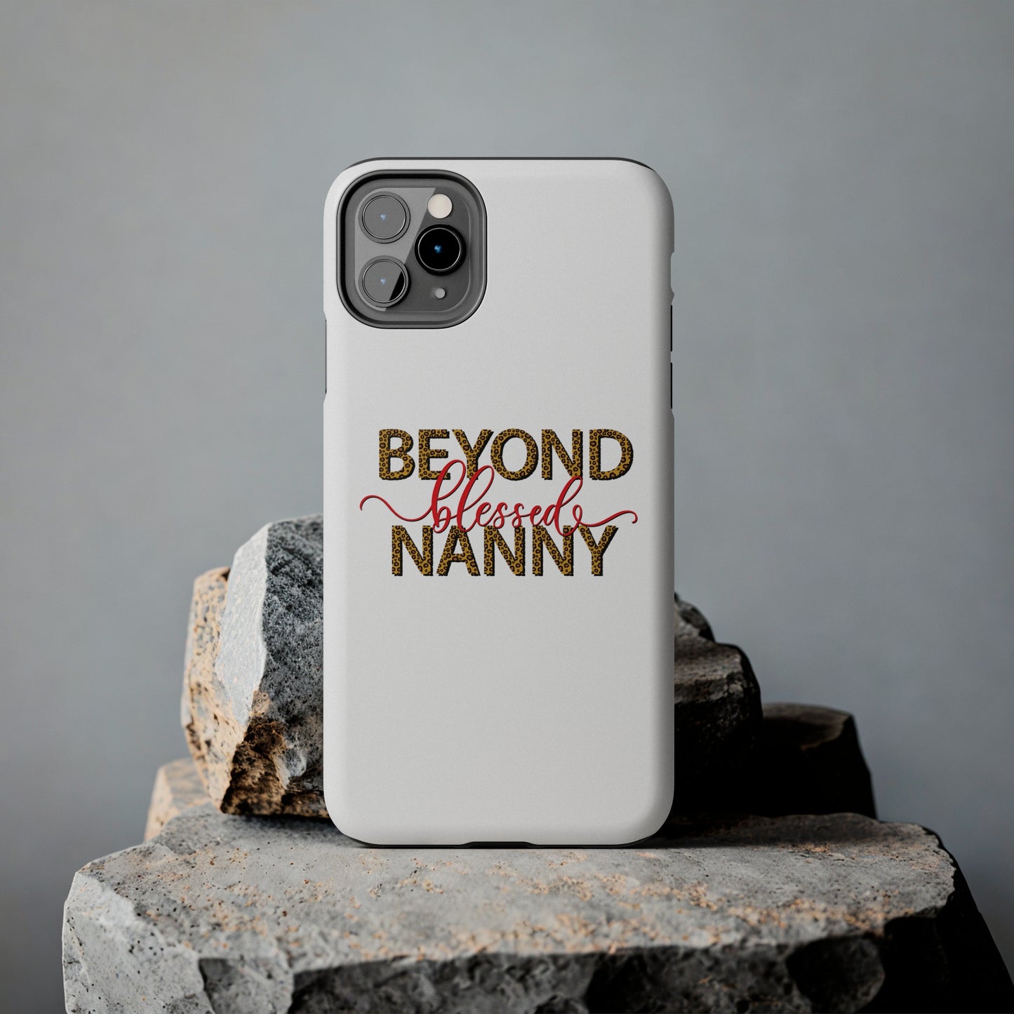 Beyond Blessed Nanny - Red - Tough iPhone Cases
