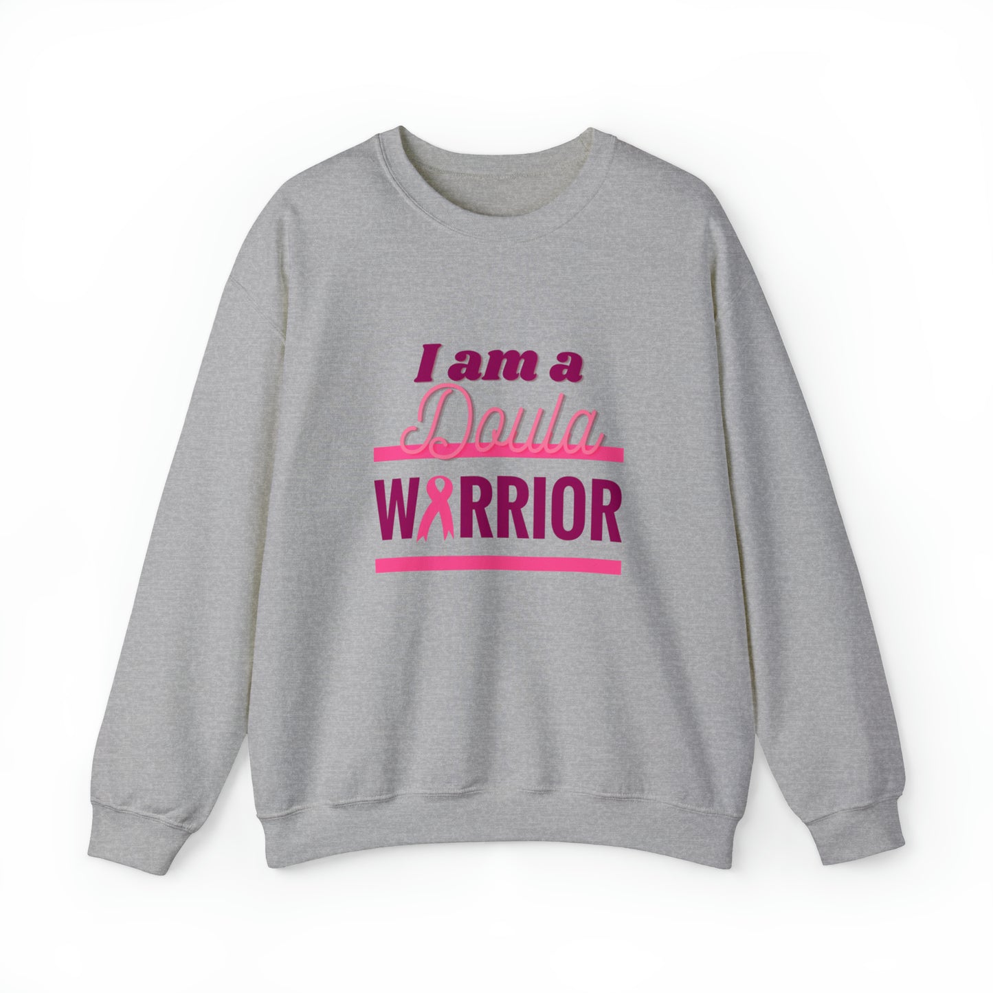 I am a Doula Warrior - Crewneck Sweatshirt