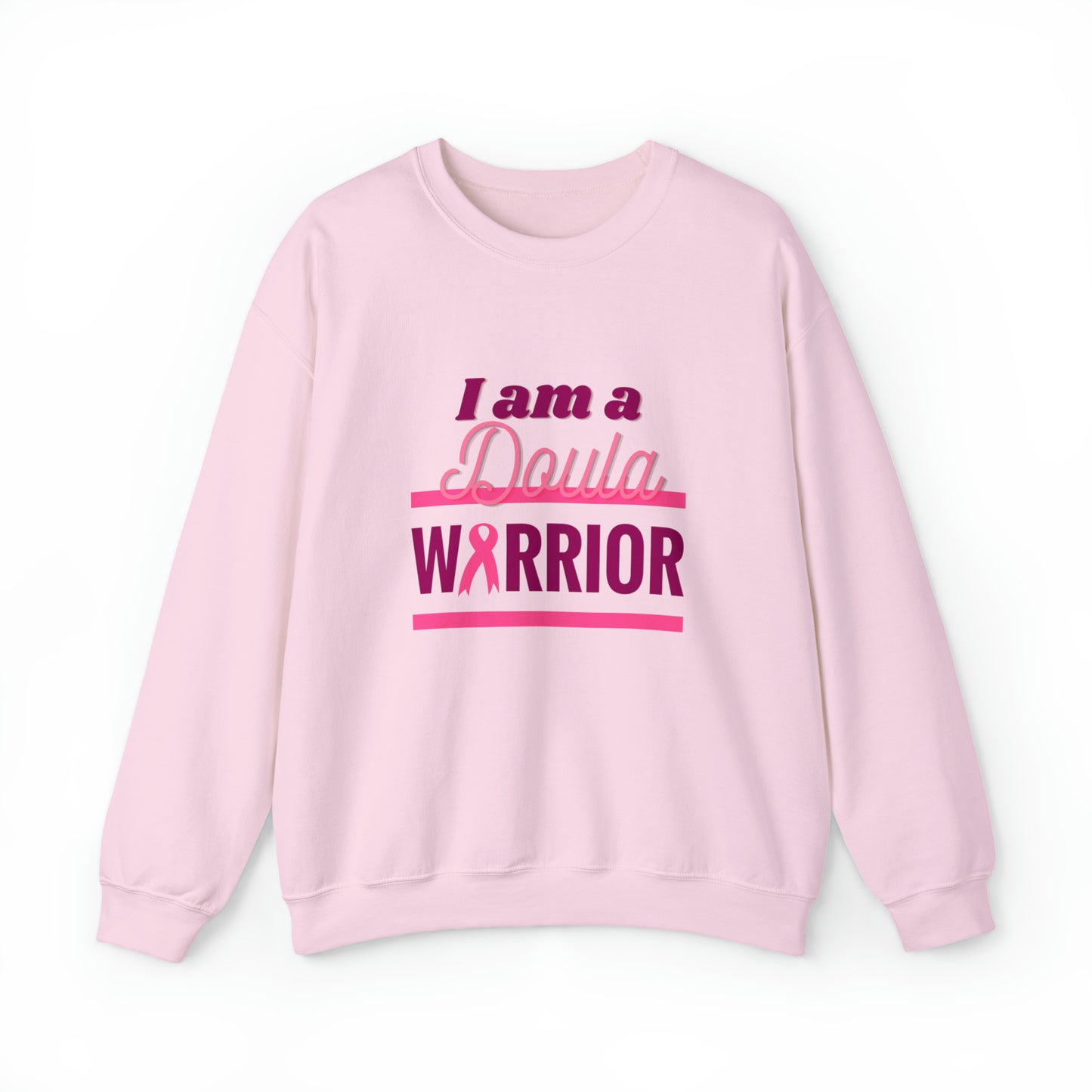I am a Doula Warrior - Crewneck Sweatshirt