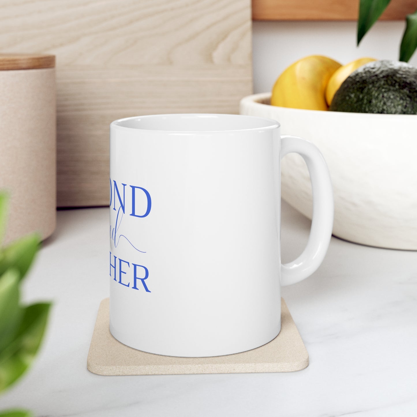 Beyond Blessed Teacher - Plain Ceramic Mug 11oz