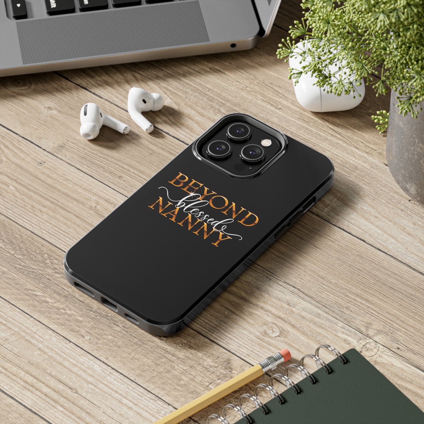 Beyond Blessed Nanny - White - Tough Phone Cases