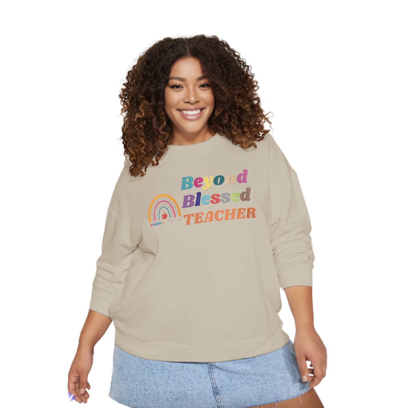 Beyond Blessed Teacher - Crewneck Sweatshirt