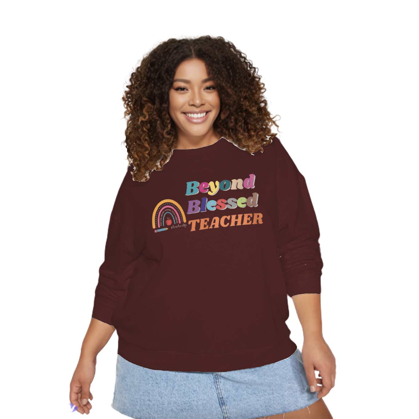 Beyond Blessed Teacher - Crewneck Sweatshirt