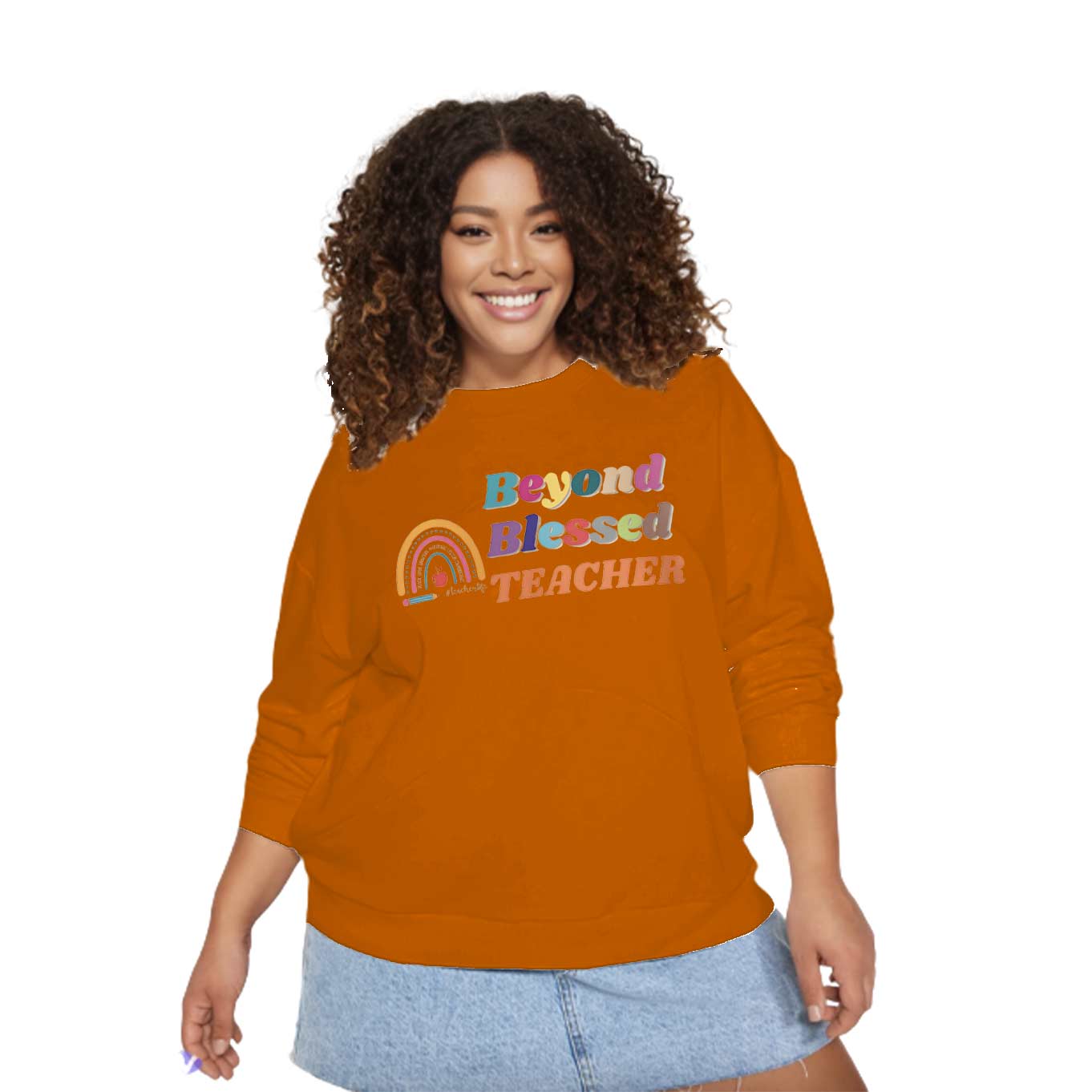 Beyond Blessed Teacher - Crewneck Sweatshirt