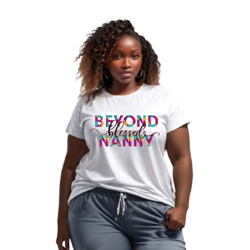 Beyond Blessed Nanny - Women’s Relaxed Jersey Tee