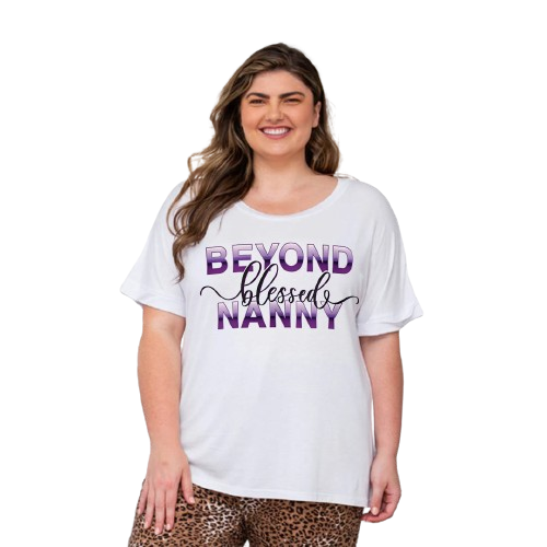Beyond Blessed Nanny - Women’s Relaxed Jersey Tee