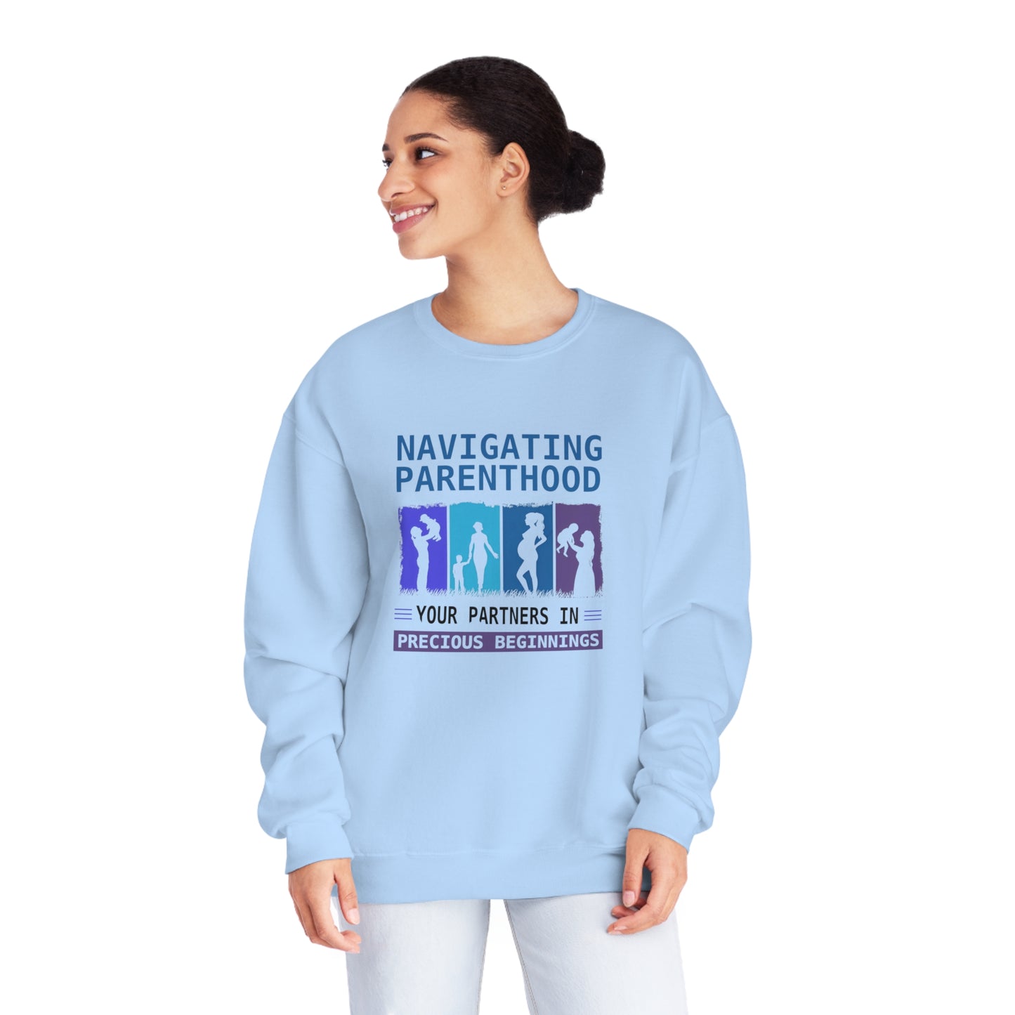 Navigating Parenthood Crewneck Sweatshirt