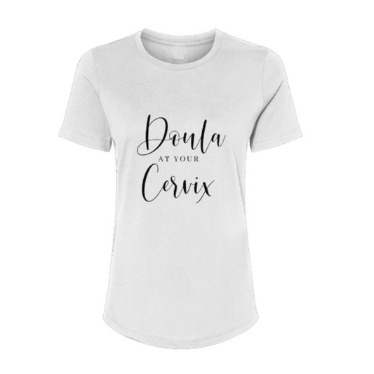 Doula At Your Cervix - Women’s Relaxed Jersey Tee