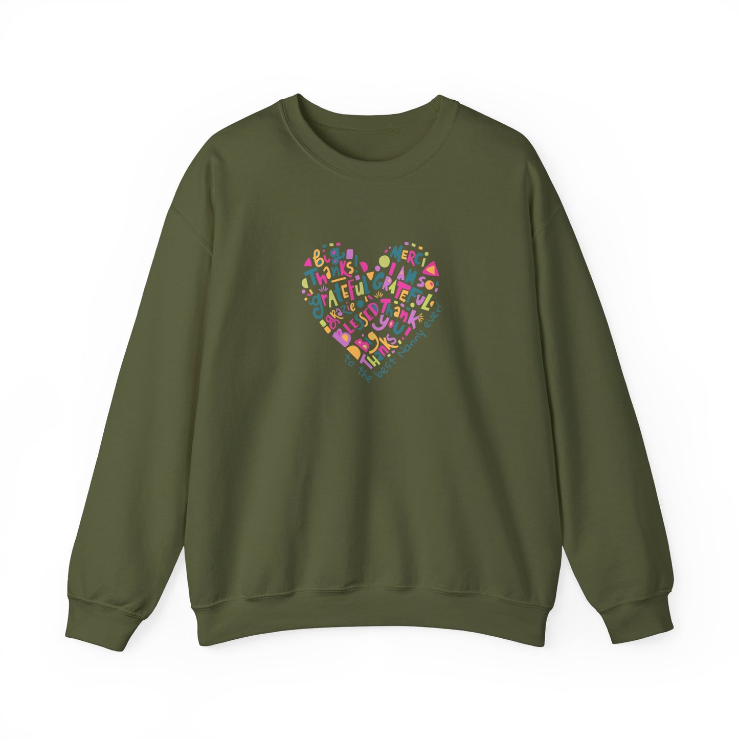 Best Nanny Ever Crewneck Sweatshirt