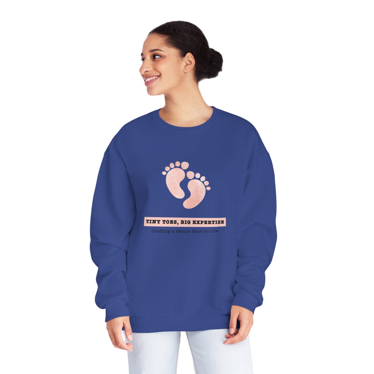Tiny Toes Crewneck Sweatshirt