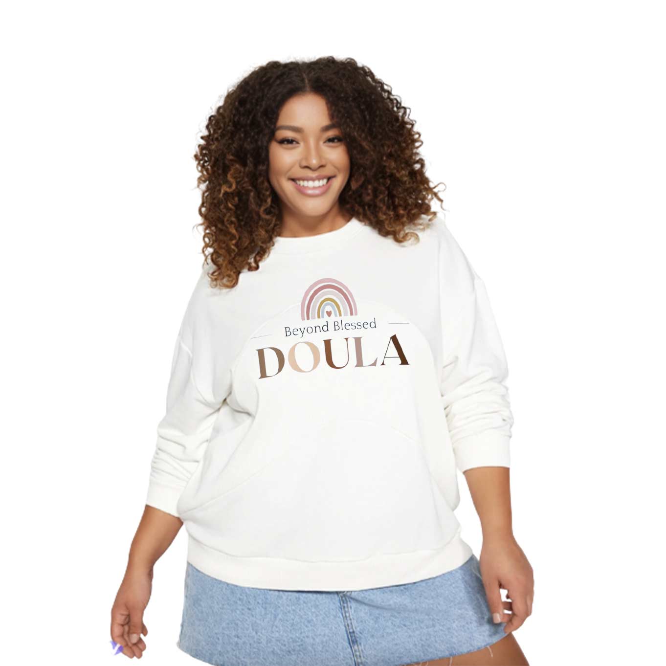 Beyond Blessed Doula - Crewneck Sweatshirt