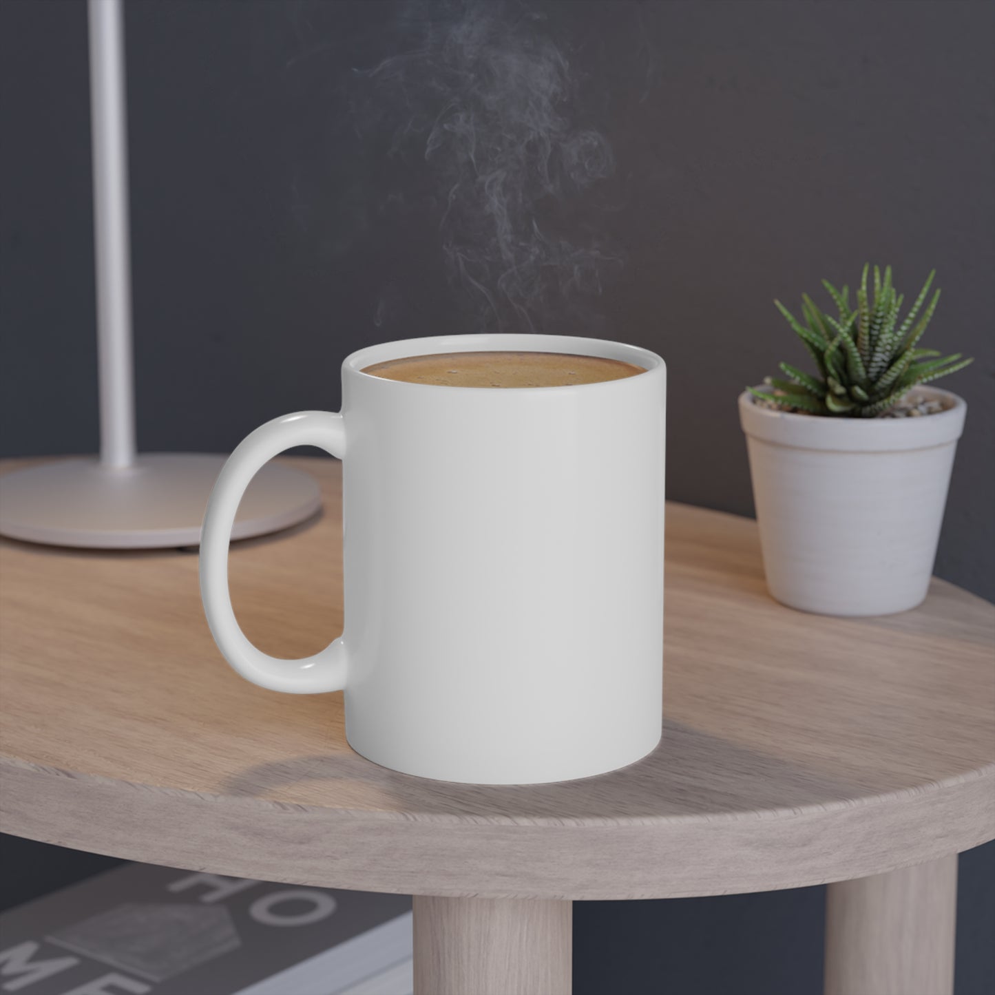 "Hybrid Nanny Life" White Mug, 11oz